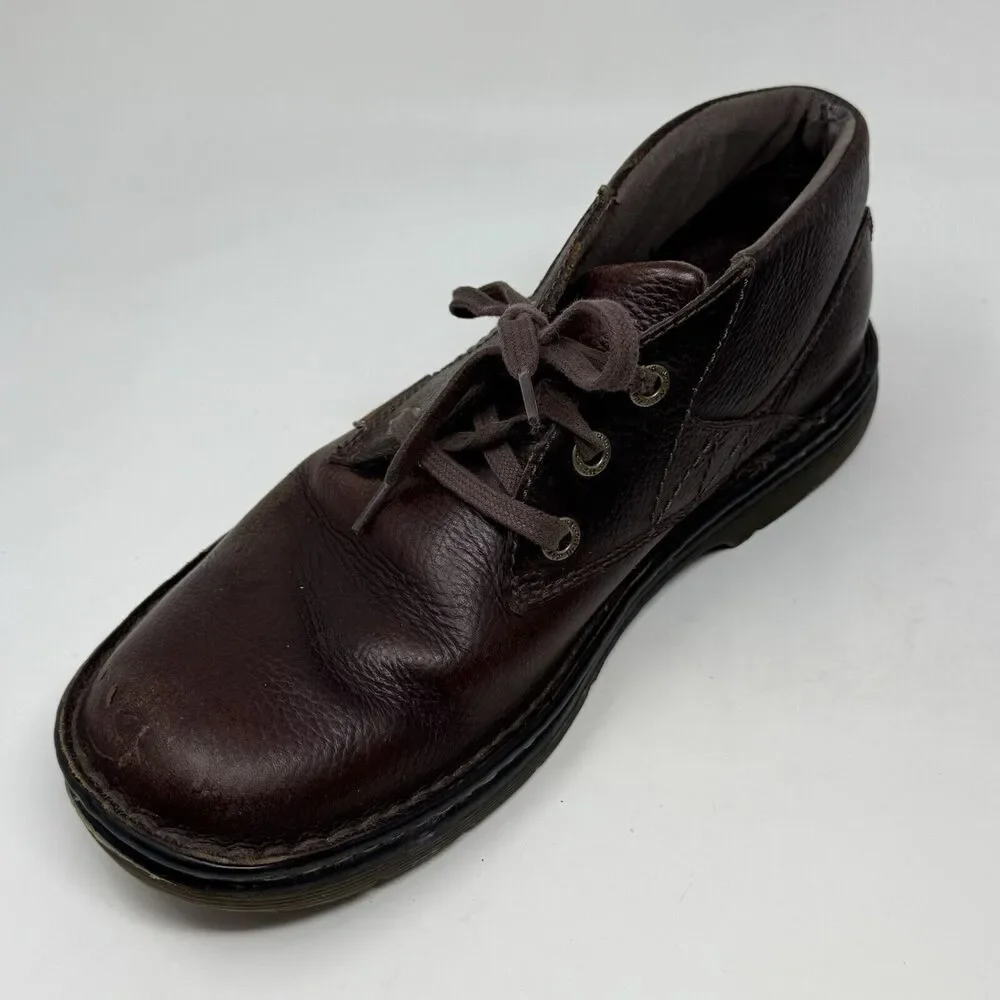 Dr Martens Brighton Chukka Boots Mens 10 Brown Leather Ankle Preppy Gorpcore Doc